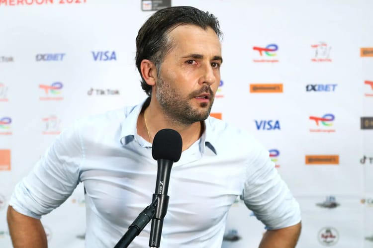 Beaumelle lors d'une interview, potentiel successeur de Belmadi.
