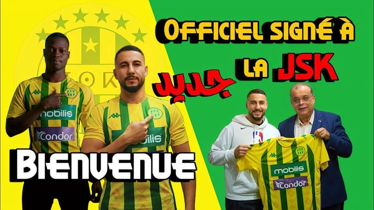 Jugurtha Hamroune et Mamadou Traoré, nouveaux renforts de la JSK Kabylie.