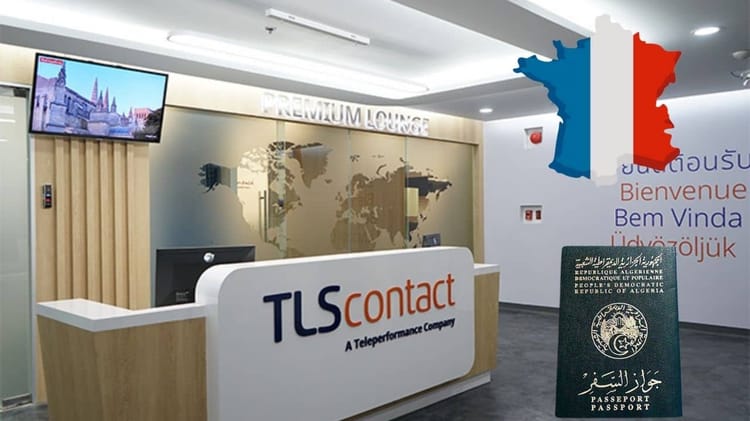 Accueil TLScontact à Alger pour demandes de visa en Algérie.