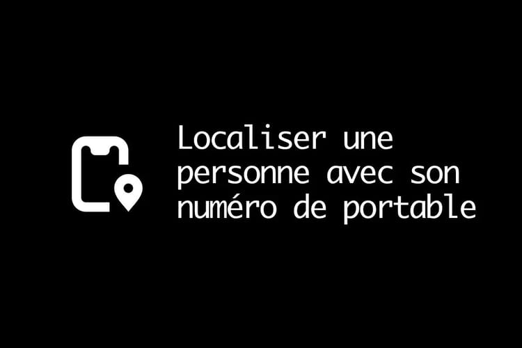 Voulez vous localiser un numéro de téléphone? Voici 4 méthodes infaillibles Icone de localisation avec un téléphone portable.