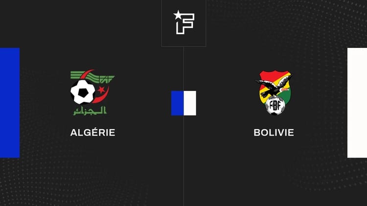 Algérie-Bolivie, match amical : à quelle heure et sur quelle chaîne Logo des équipes nationales d'Algérie et de Bolivie.