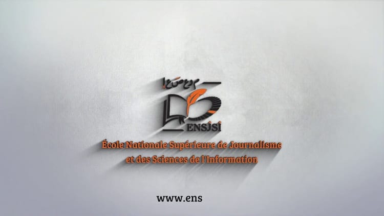 Logo de l'ENSJSI, école nationale supérieure de journalisme et sciences de l'information.
