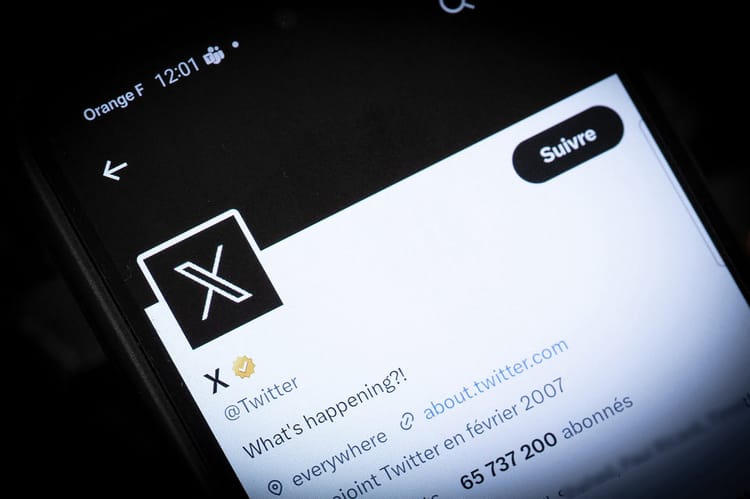 Réseau social : X (ex-Twitter) modifie la fonction de blocage des comptes Capture d'écran de la nouvelle fonction de blocage sur X (ex-Twitter).