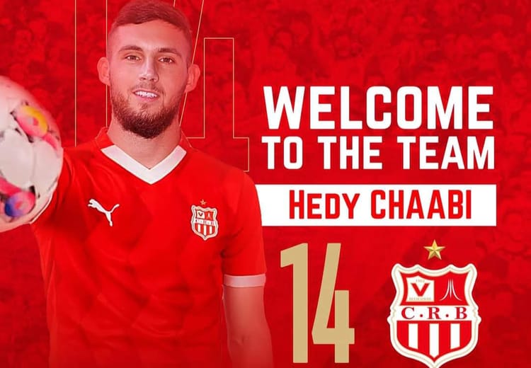 Hedy Chaabi, nouvel attaquant polyvalent du CR Belouizdad.