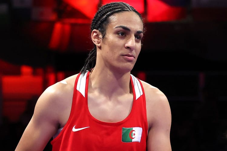 Imane Khelif, athlète algérienne, lors des Jeux Olympiques Paris 2024.