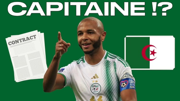 Yacine Brahimi à la quête du brassard de capitaine : Le Fennec compte déloger Mahrez et exercer pleinement son charisme Yacine Brahimi en maillot de football, symbole de leadership et de charisme.