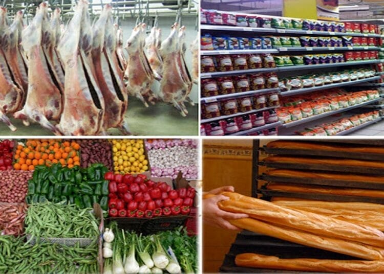 Bonne nouvelle! La stabilisation des prix des produits alimentaires en Algérie n'est plus qu'une question de temps Marché alimentaire en Algérie avec produits frais et rayons bien fournis.