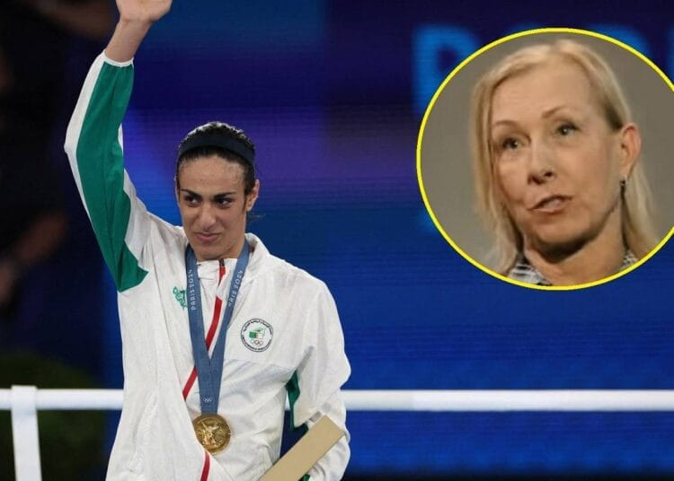 Imane Khelif n'en finit pas avec les attaques! Martina Navratilova s'en prend à l'athlète Imane Khelif attaquée par Martina Navratilova