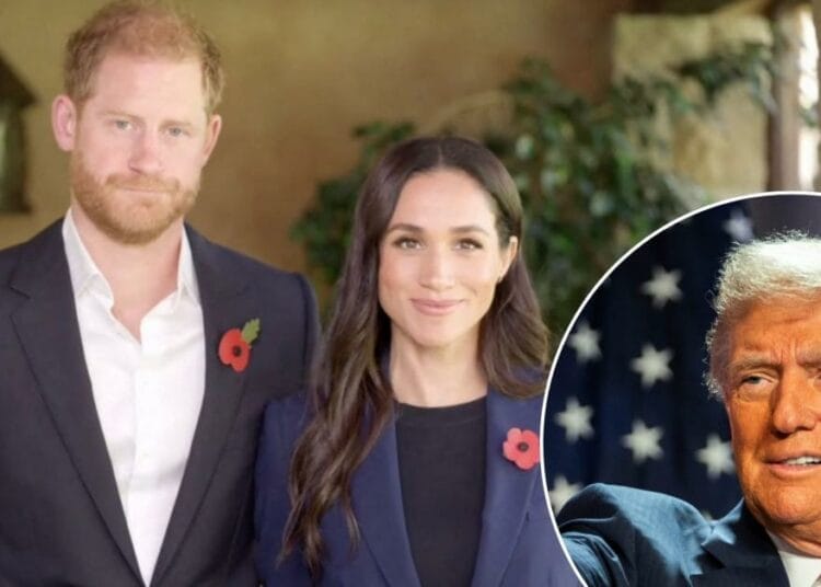 Donald Trump face à Harry et Meghan : le torchon brûle de plus belle Donald Trump face à Harry et Meghan : le torchon brûle de plus belle