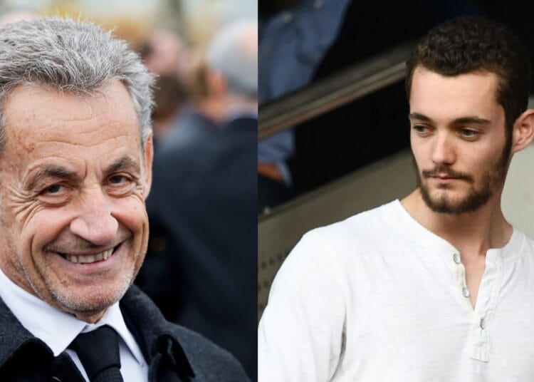 Déclaration choc de Louis Sarkozy : Il menace de brûler l'Ambassade d'Algérie Louis Sarkozy et un jeune homme lors d'un événement public.