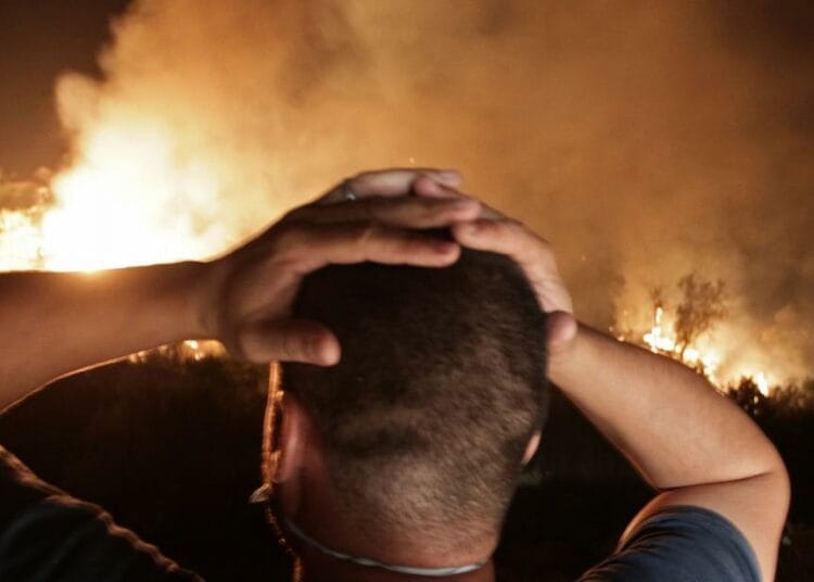 Incendie Alger