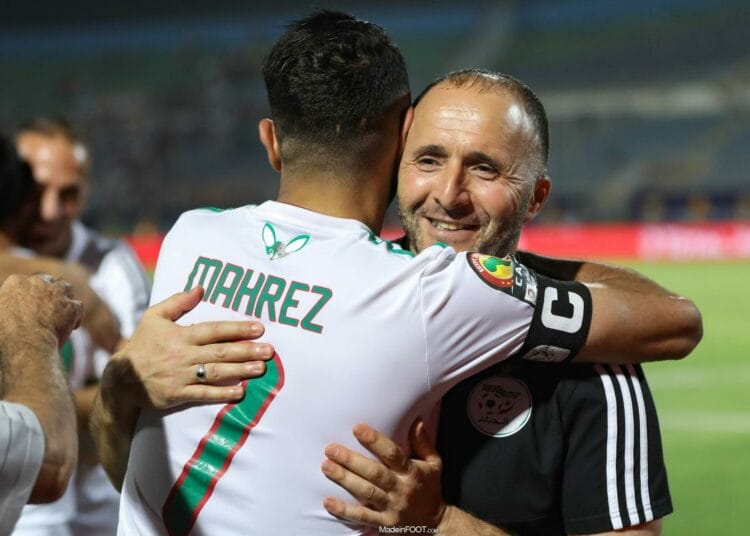 Retrouvailles inédites entre Mahrez et Belmadi Mahrez