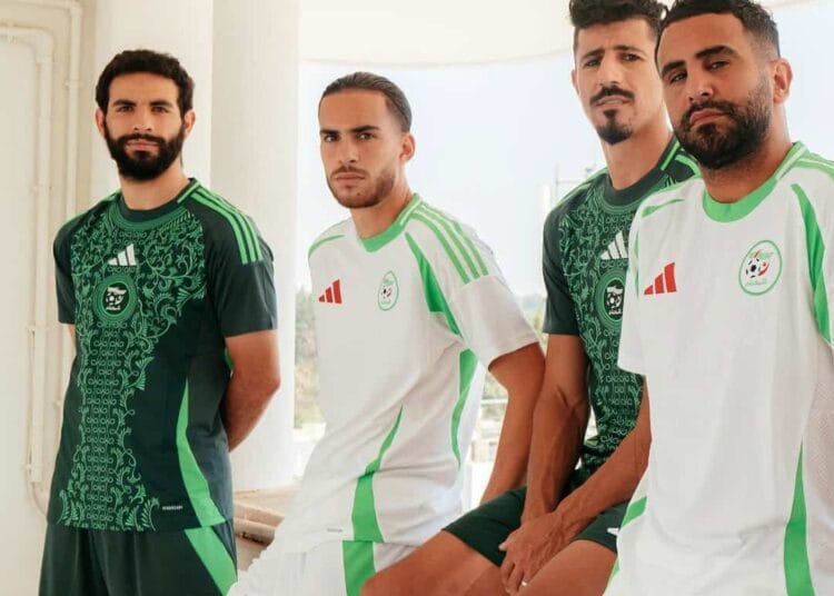 Algérie : découvrez le nouveau maillot 2025 en détail Algérie