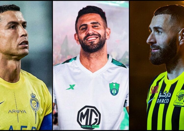 Riyad Mahrez défie Ronaldo et Benzema pour un prix prestigieux Riyad Mahrez défie Ronaldo et Benzema pour un prix prestigieux