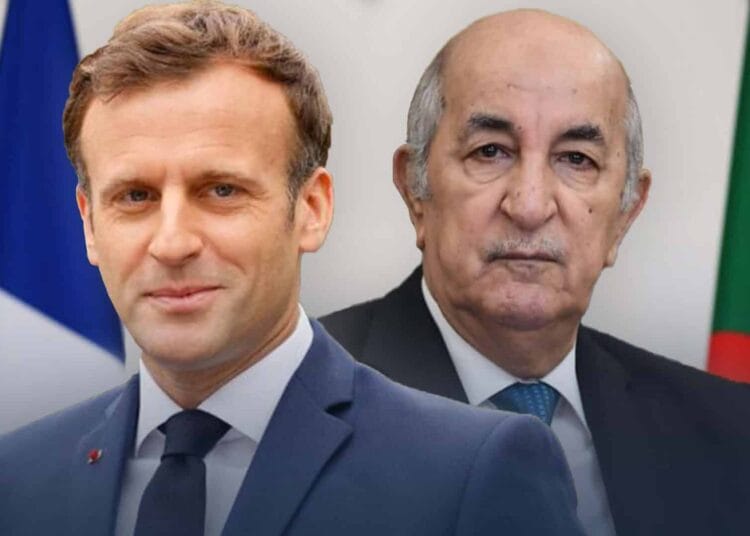Macron veut relancer les relations avec l’Algérie Macron adresse un message fort au président Tebboune