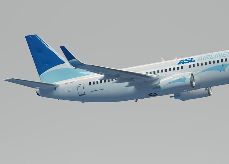 Algérie-France : ASL Airlines rouvre une ligne dès juillet 2026 Avion d'ASL Airlines en vol dans le ciel clair.