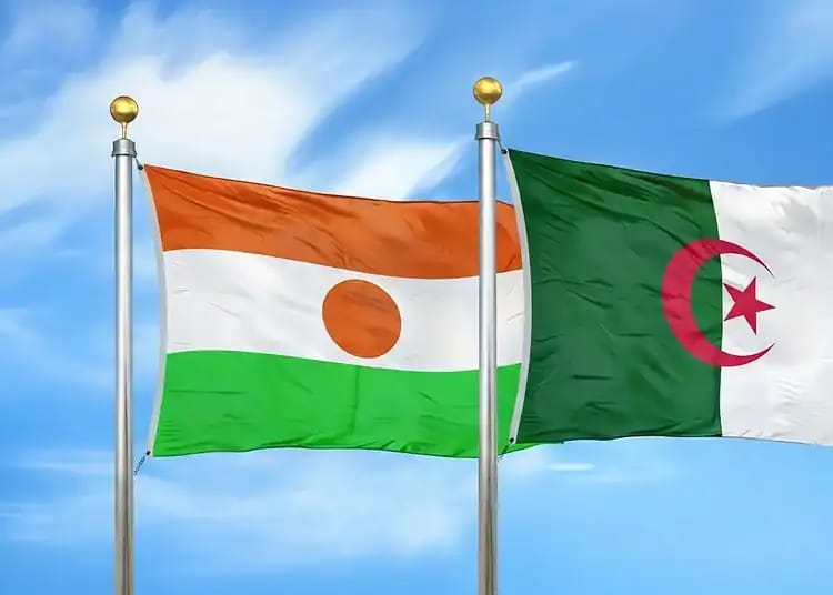 Algérie : le Niger salue son rôle décisif à la tribune de l'ONU Drapeaux du Niger et d'Algérie flottant dans le ciel bleu.