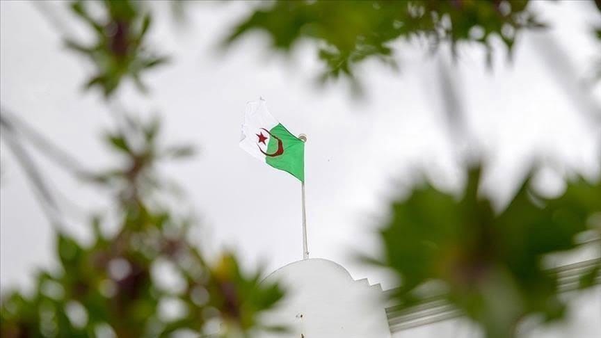 Algérie: Le projet d’intégrer les Brics est-il sérieux ? Drapeau algérien en plein air, symbole national dans le vent.